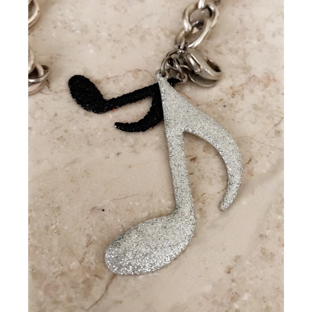 Music Notes Charm Bracelet - Picture 2 of 2